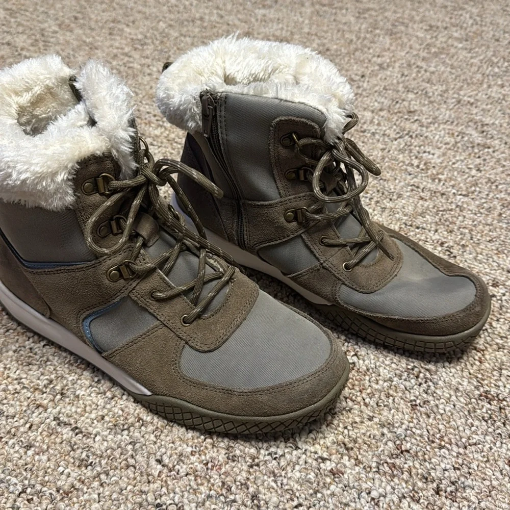 Vintage 1948 brand boots with faux fur lining style Chloe - Picture 3 of 6